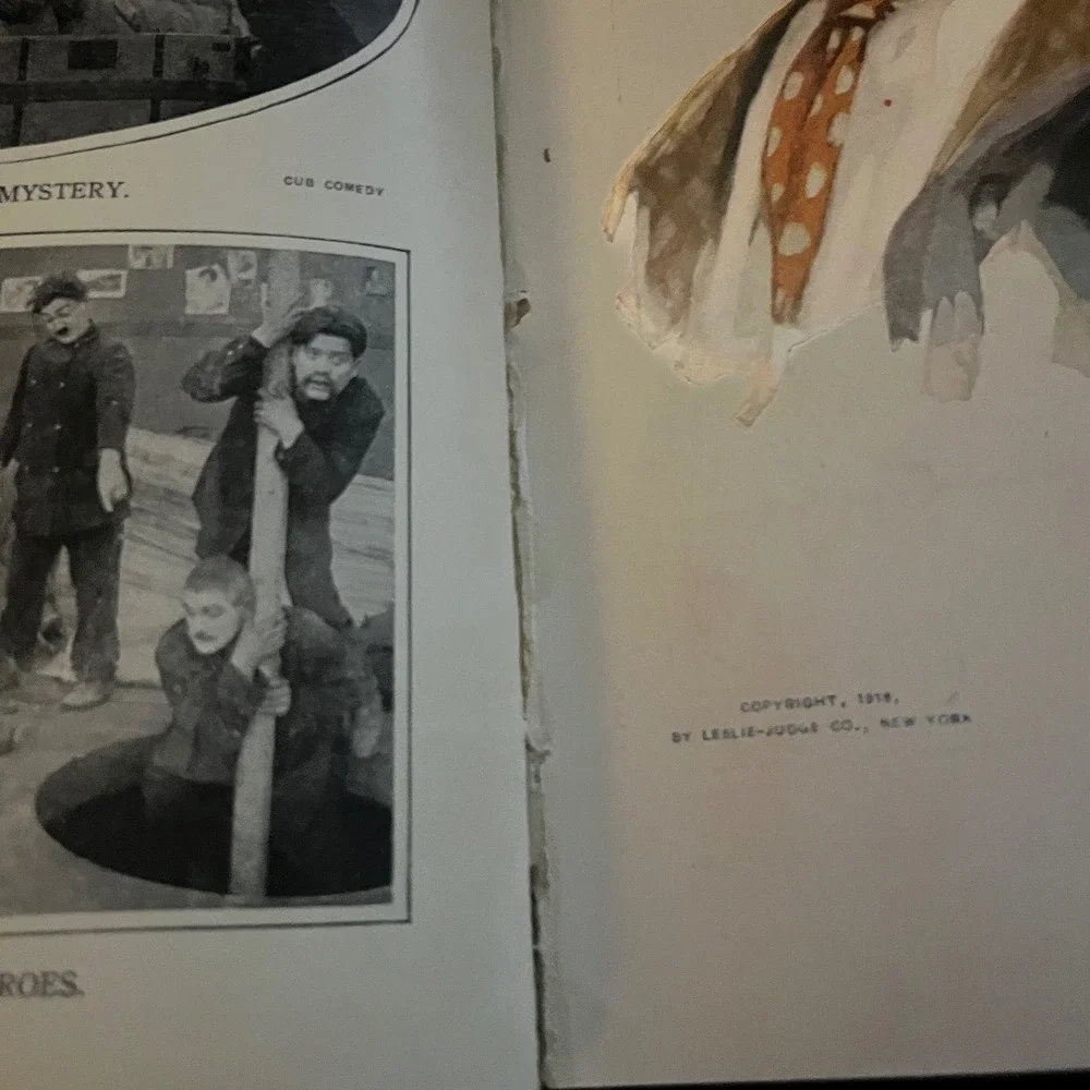 Film Flashes‎ 1916 Wit and Humor of a Nation in Pictures Good Hardcover